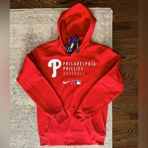 Philadelphia Phillies Hoodie - Nike - Dri Fit - Men’s Small - NWT